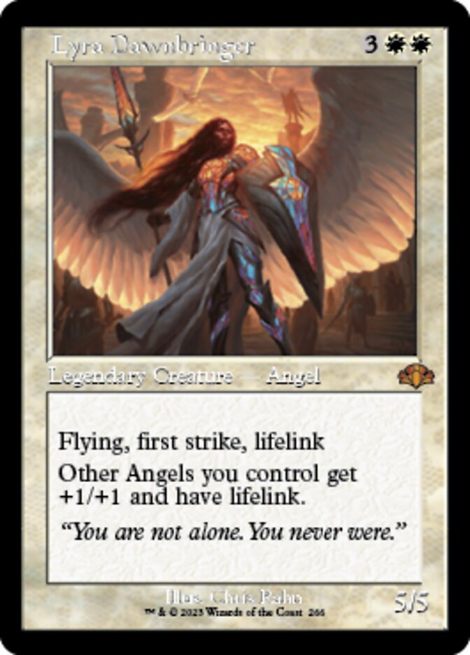 Lyra Dawnbringer (Retro) [Dominaria Remastered] | Gate City Games LLC