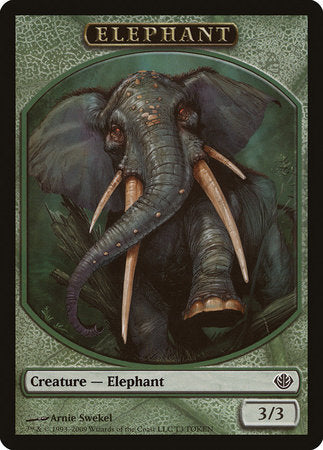 Elephant Token [Duel Decks: Garruk vs. Liliana Tokens] | Gate City Games LLC