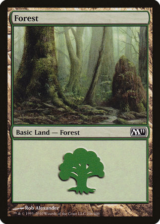 Forest (246) [Magic 2011] | Gate City Games LLC