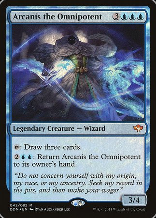 Arcanis the Omnipotent [Duel Decks: Speed vs. Cunning] | Gate City Games LLC