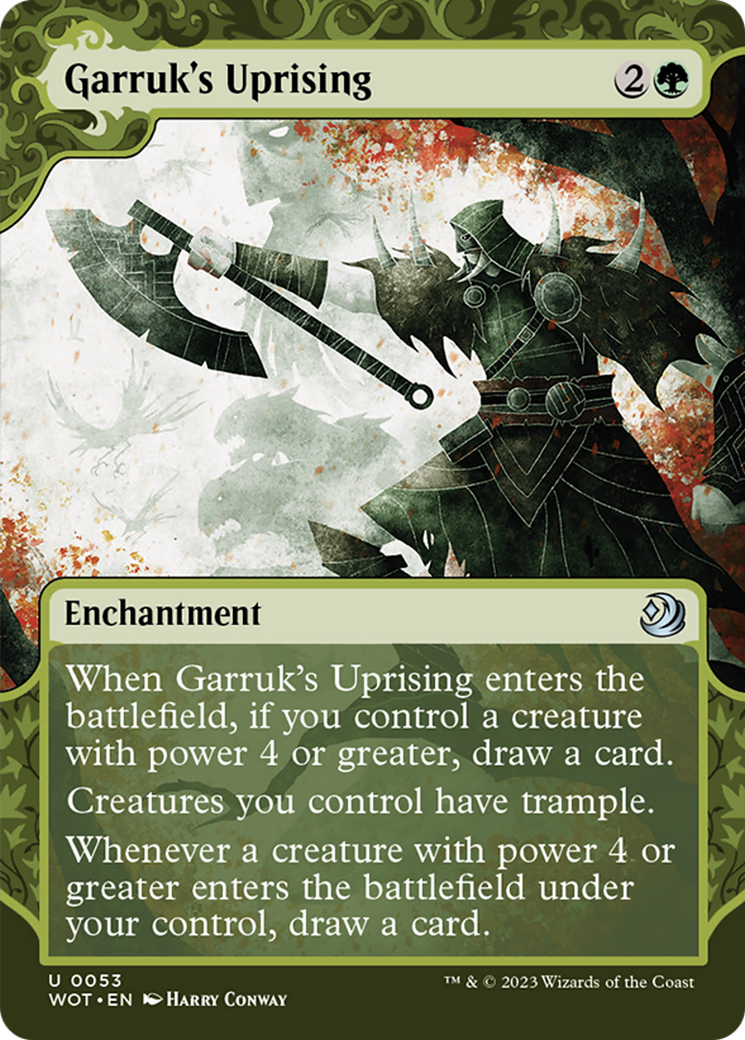 Garruk's Uprising [Wilds of Eldraine: Enchanting Tales] | Gate City Games LLC