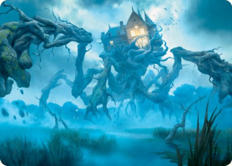 Creeping Inn Art Card [Innistrad: Midnight Hunt Art Series] | Gate City Games LLC