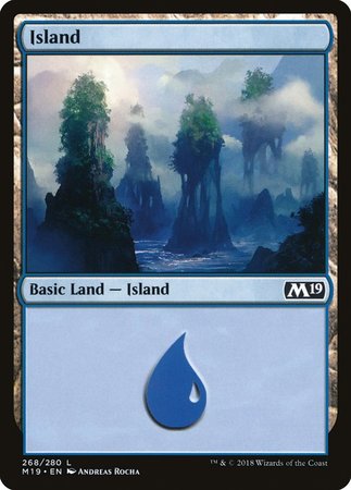 Island (268) [Core Set 2019] | Gate City Games LLC