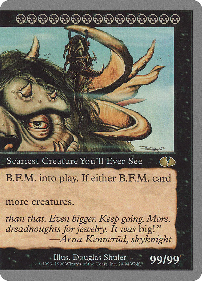 B.F.M. (Big Furry Monster) (29/94) [Unglued] | Gate City Games LLC