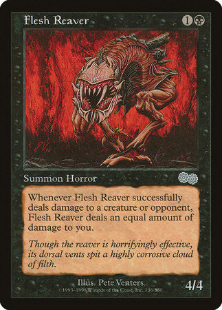 Flesh Reaver [Urza's Saga] | Gate City Games LLC