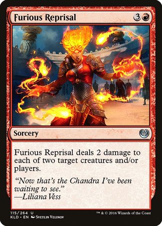 Furious Reprisal [Kaladesh] | Gate City Games LLC