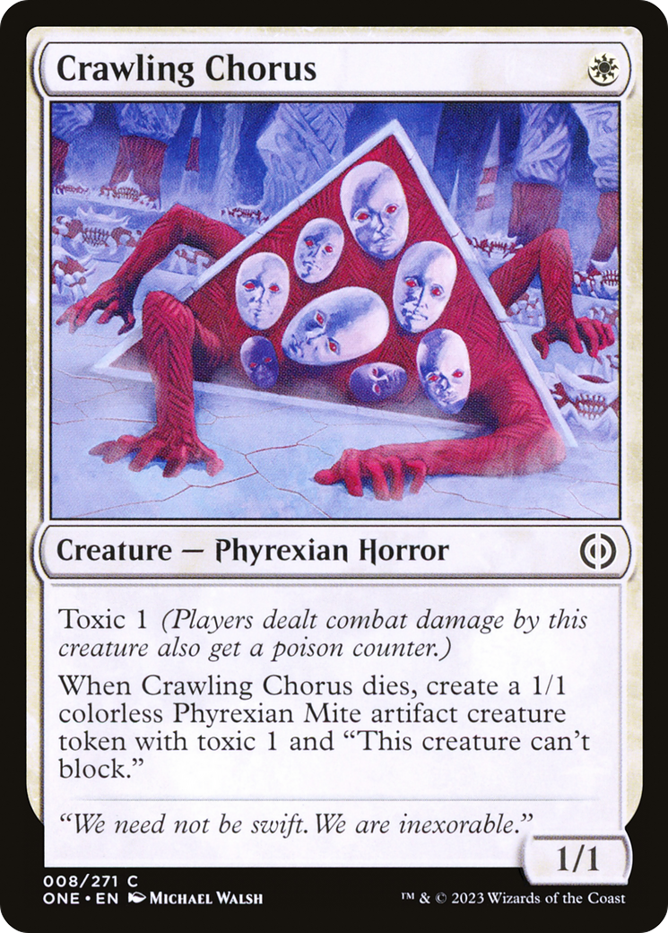 Crawling Chorus [Phyrexia: All Will Be One] | Gate City Games LLC