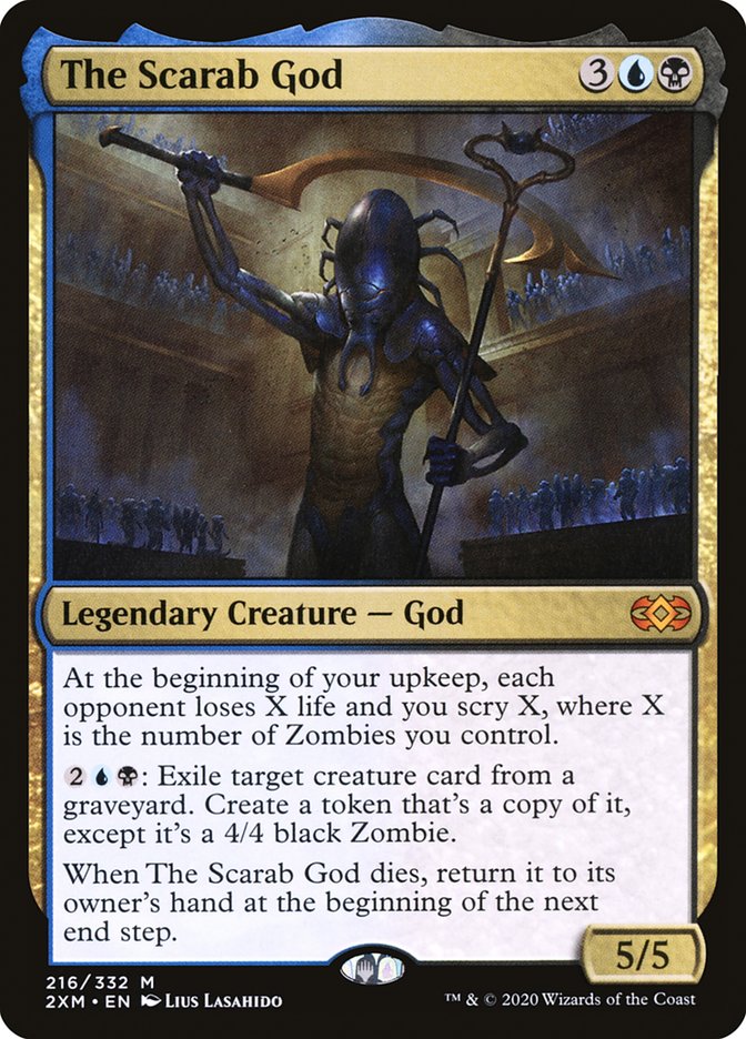 The Scarab God [Double Masters] | Gate City Games LLC