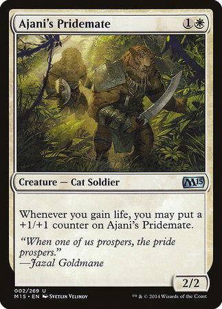 Ajani's Pridemate [Magic 2015] | Gate City Games LLC