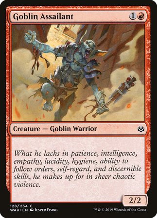 Goblin Assailant [War of the Spark] | Gate City Games LLC