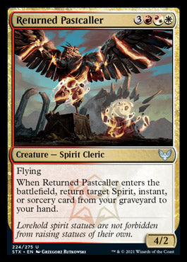 Returned Pastcaller [Strixhaven: School of Mages] | Gate City Games LLC