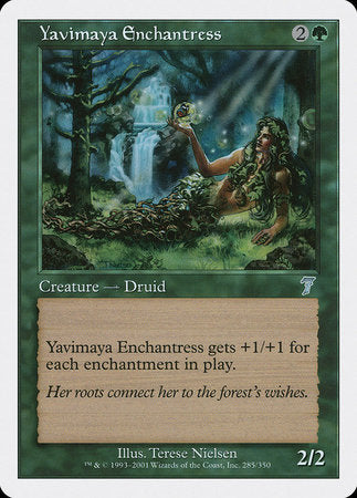 Yavimaya Enchantress [Seventh Edition] | Gate City Games LLC