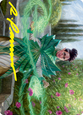 Kianne, Dean of Substance Art Card (Gold-Stamped Signature) [Strixhaven: School of Mages Art Series] | Gate City Games LLC