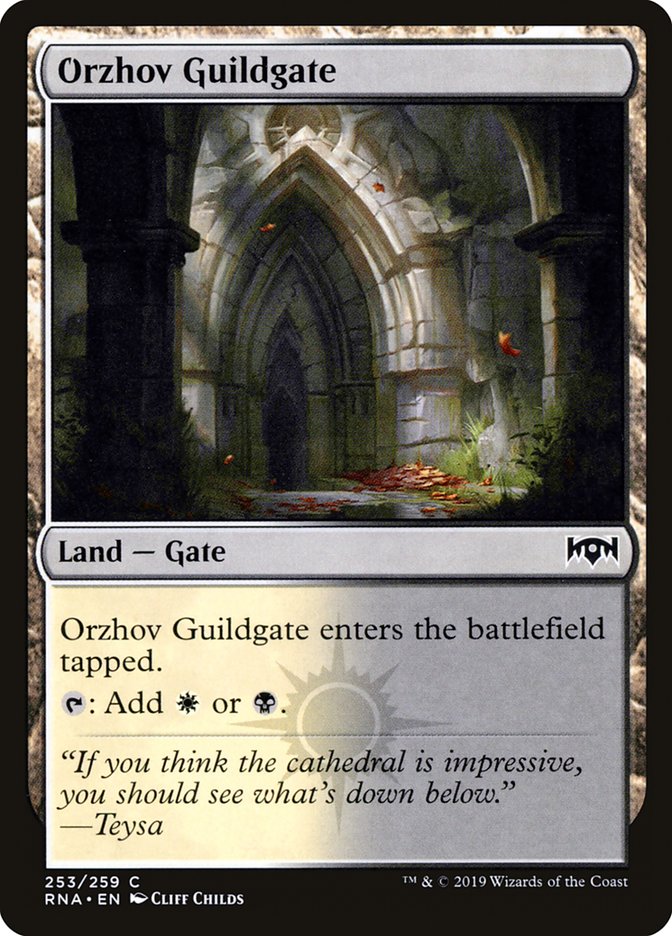 Orzhov Guildgate (253/259) [Ravnica Allegiance] | Gate City Games LLC