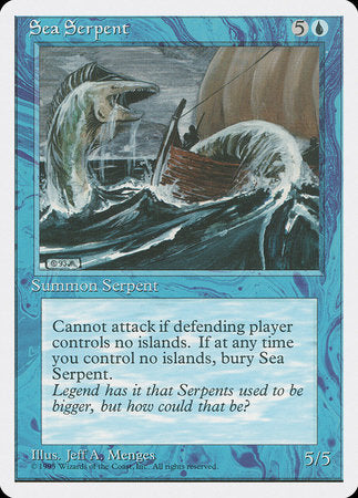 Sea Serpent [Fourth Edition] | Gate City Games LLC