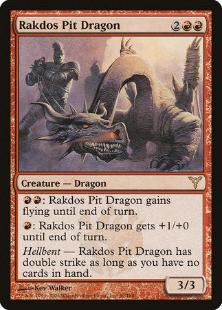 Rakdos Pit Dragon [Dissension] | Gate City Games LLC