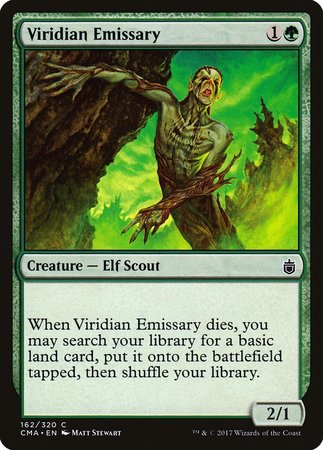 Viridian Emissary [Commander Anthology] | Gate City Games LLC
