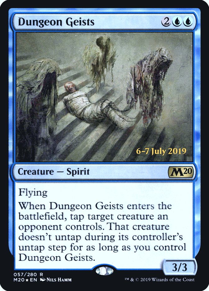 Dungeon Geists  [Core Set 2020 Prerelease Promos] | Gate City Games LLC