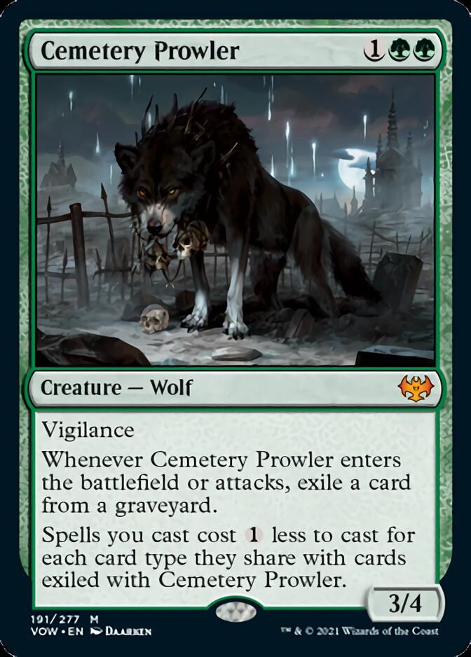 Cemetery Prowler [Innistrad: Crimson Vow] | Gate City Games LLC