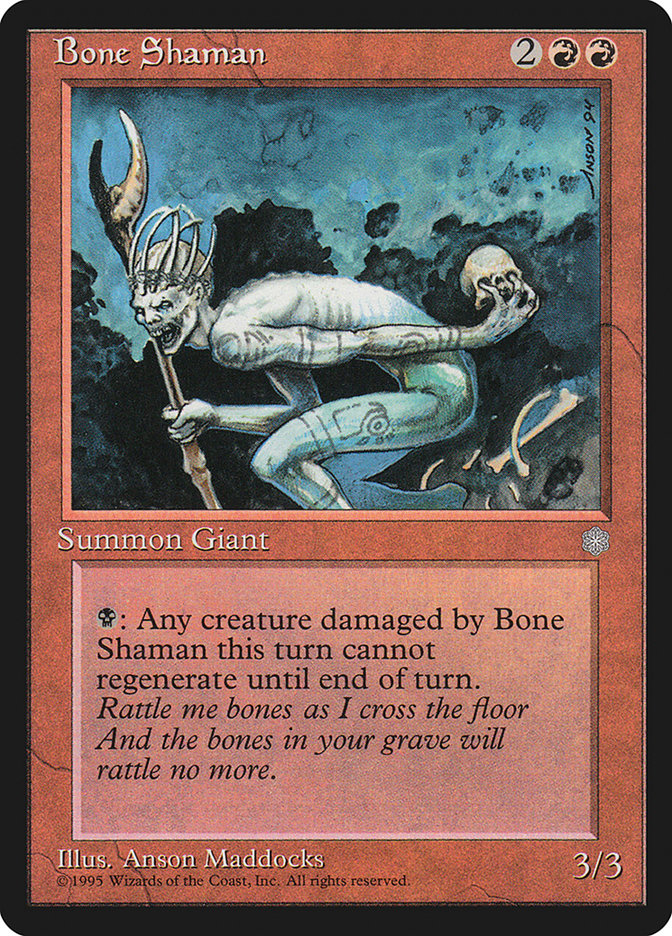 Bone Shaman [Ice Age] | Gate City Games LLC