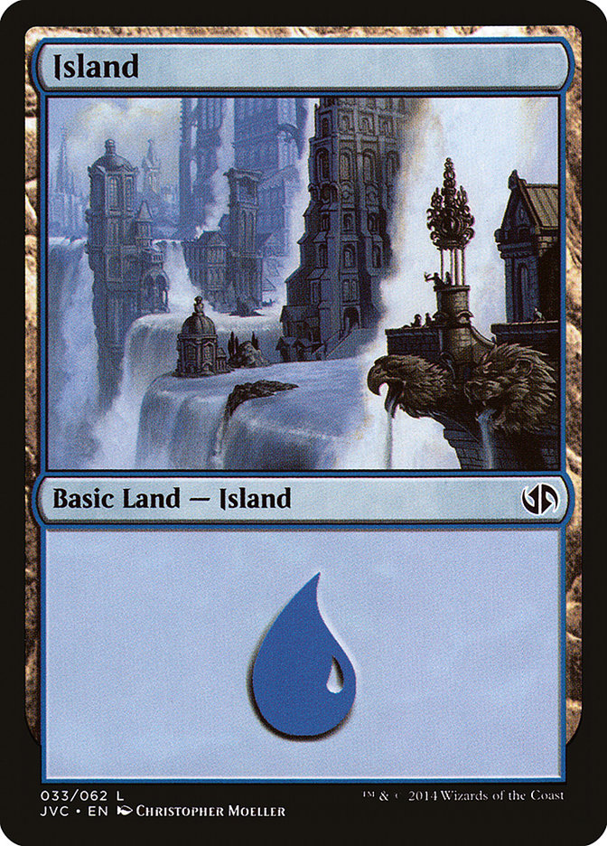 Island (33) [Duel Decks Anthology] | Gate City Games LLC