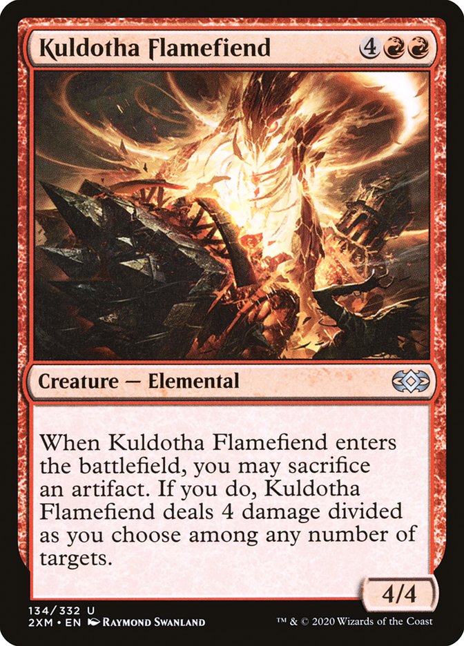 Kuldotha Flamefiend [Double Masters] | Gate City Games LLC