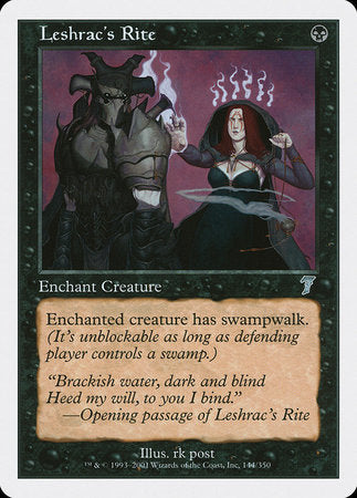 Leshrac's Rite [Seventh Edition] | Gate City Games LLC