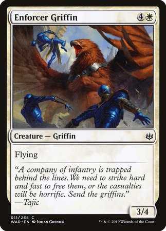 Enforcer Griffin [War of the Spark] | Gate City Games LLC