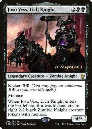 Josu Vess, Lich Knight [Dominaria Promos] | Gate City Games LLC