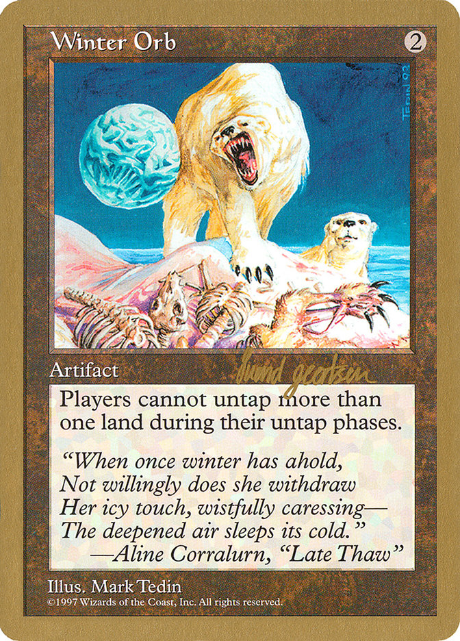 Winter Orb (Svend Geertsen) [World Championship Decks 1997] | Gate City Games LLC