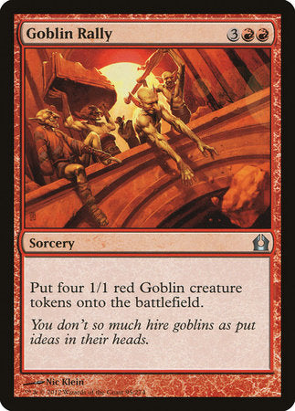 Goblin Rally [Return to Ravnica] | Gate City Games LLC