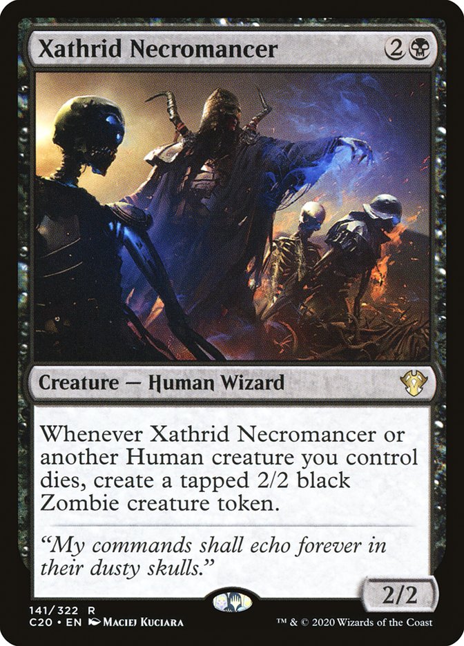 Xathrid Necromancer [Commander 2020] | Gate City Games LLC