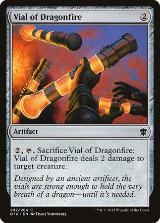 Vial of Dragonfire [Dragons of Tarkir] | Gate City Games LLC