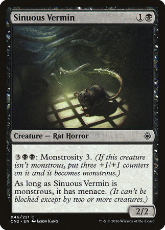 Sinuous Vermin [Conspiracy: Take the Crown] | Gate City Games LLC