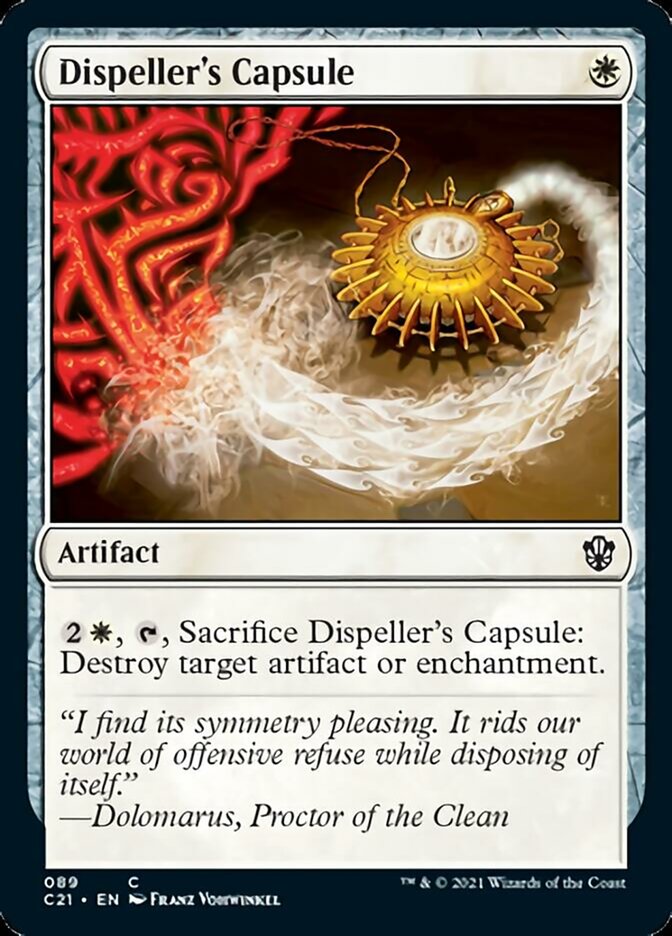 Dispeller's Capsule [Commander 2021] | Gate City Games LLC
