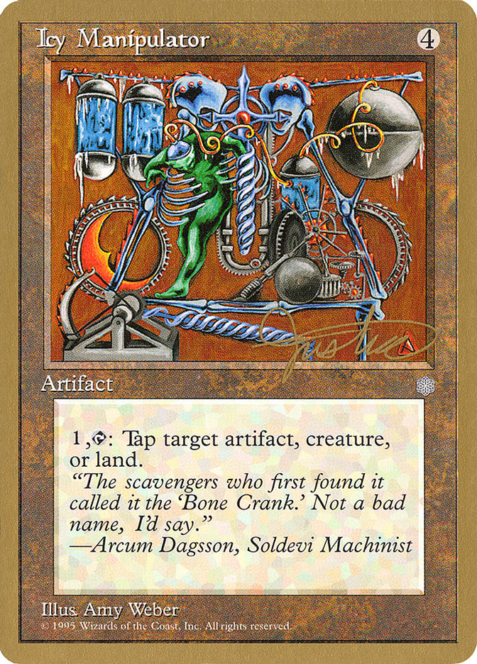 Icy Manipulator (Mark Justice) [Pro Tour Collector Set] | Gate City Games LLC