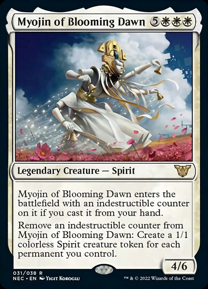 Myojin of Blooming Dawn [Kamigawa: Neon Dynasty Commander] | Gate City Games LLC