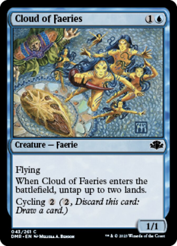 Cloud of Faeries [Dominaria Remastered] | Gate City Games LLC