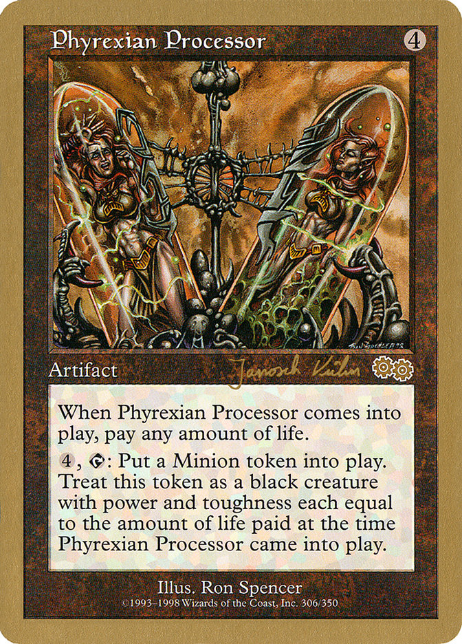 Phyrexian Processor (Janosch Kuhn) [World Championship Decks 2000] | Gate City Games LLC