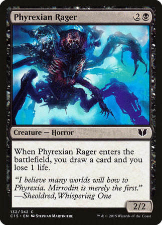 Phyrexian Rager [Commander 2015] | Gate City Games LLC