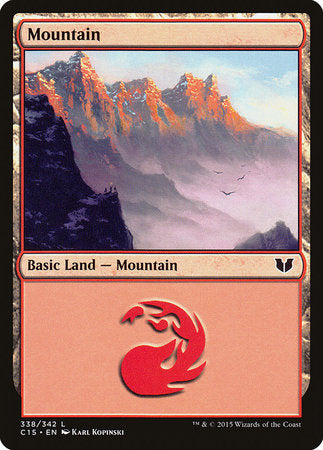 Mountain (338) [Commander 2015] | Gate City Games LLC