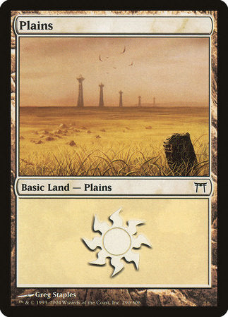 Plains (290) [Champions of Kamigawa] | Gate City Games LLC