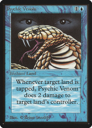 Psychic Venom [Limited Edition Beta] | Gate City Games LLC