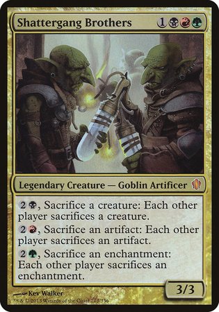 Shattergang Brothers (Commander 2013) [Commander 2013 Oversized] | Gate City Games LLC