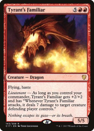 Tyrant's Familiar [Commander 2017] | Gate City Games LLC