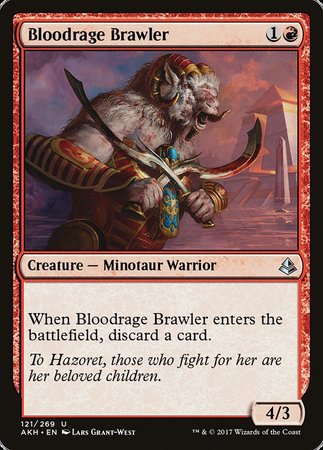 Bloodrage Brawler [Amonkhet] | Gate City Games LLC