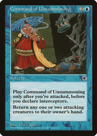 Command of Unsummoning [Portal] | Gate City Games LLC