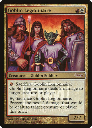Goblin Legionnaire [Friday Night Magic 2007] | Gate City Games LLC