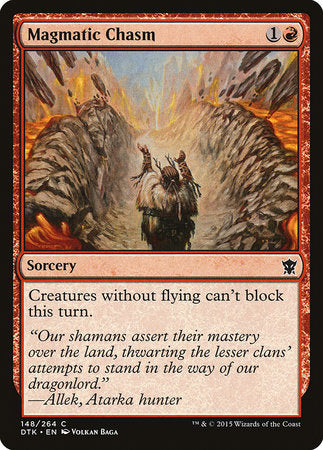 Magmatic Chasm [Dragons of Tarkir] | Gate City Games LLC