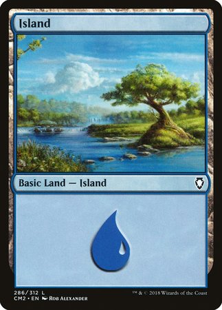 Island (286) [Commander Anthology Volume II] | Gate City Games LLC